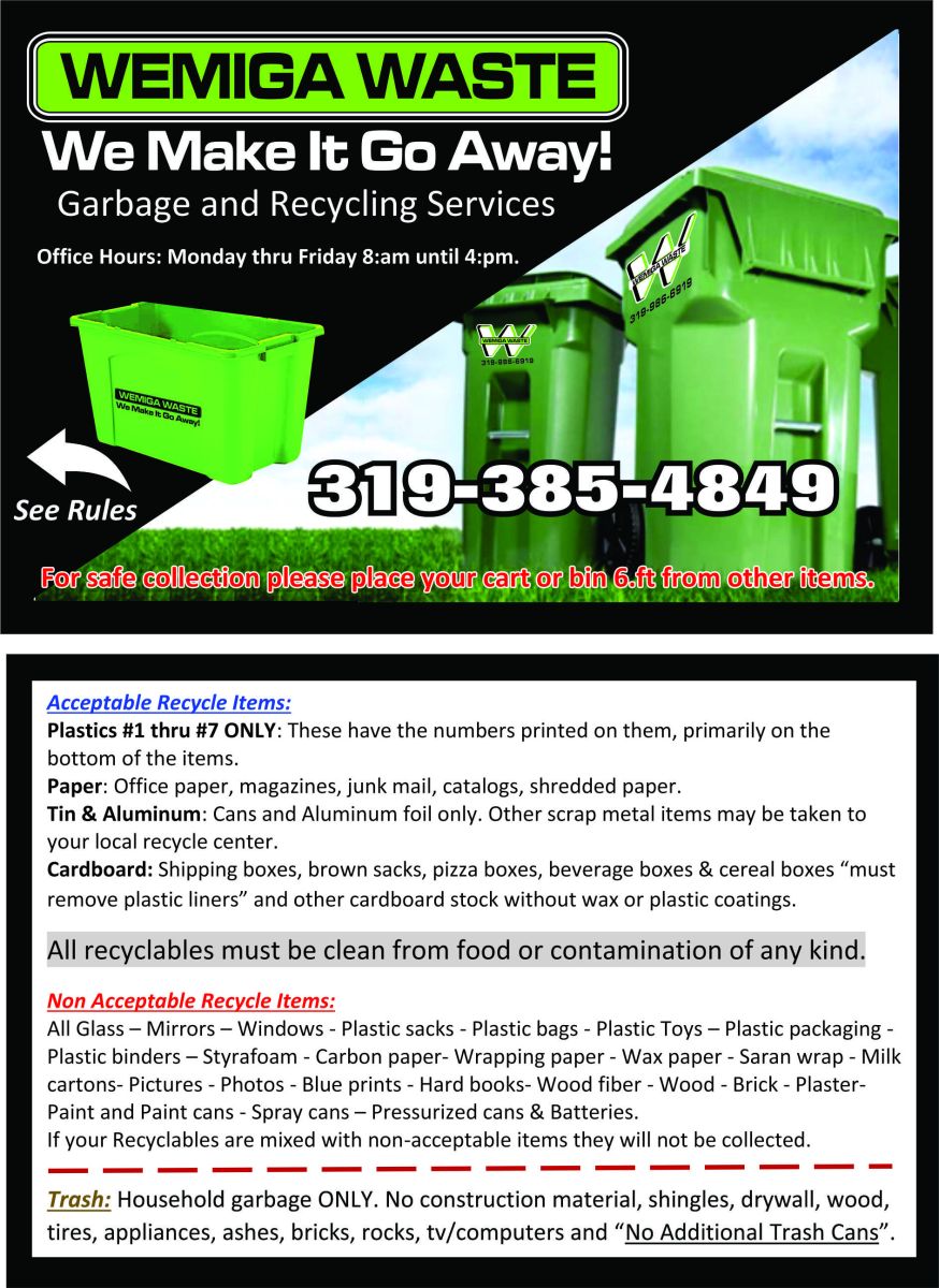 Recycling Information